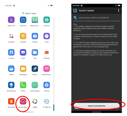 Newland MT95 Kambur Pro Mobile Computer - fig 69