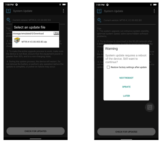 Newland MT95 Kambur Pro Mobile Computer - fig 72