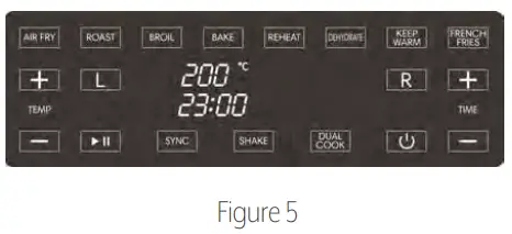 MON CHATEAU 1802 Dual Basket Air Fryer -COOKING 1