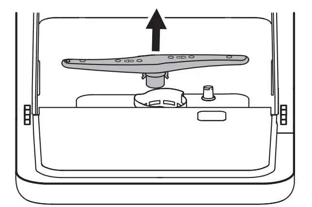 respekta GSPU42 Mini Table Dishwasher - installed
