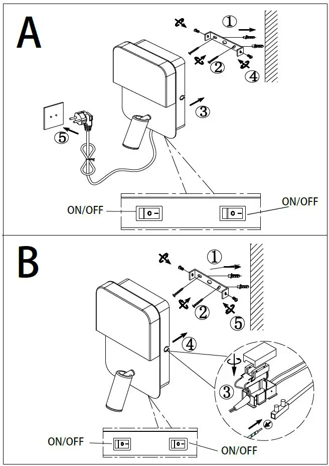TRIO-222270232-LUIGI-Wall-Lamp-FIG 1