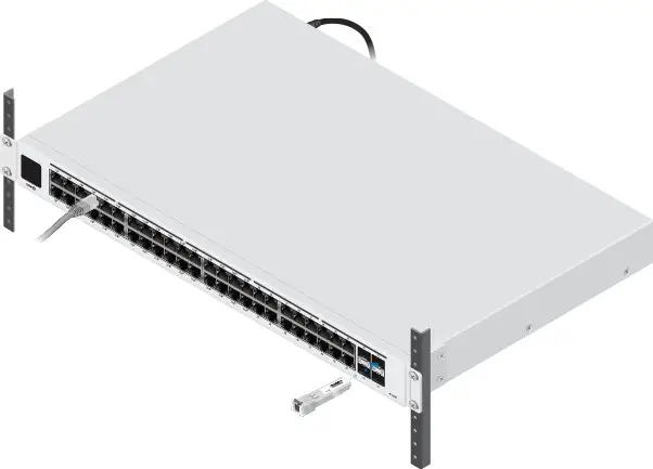 POE USW-48 Configurable Gigabit Layer2 and Layer3 Switch - Connecting SFP 2