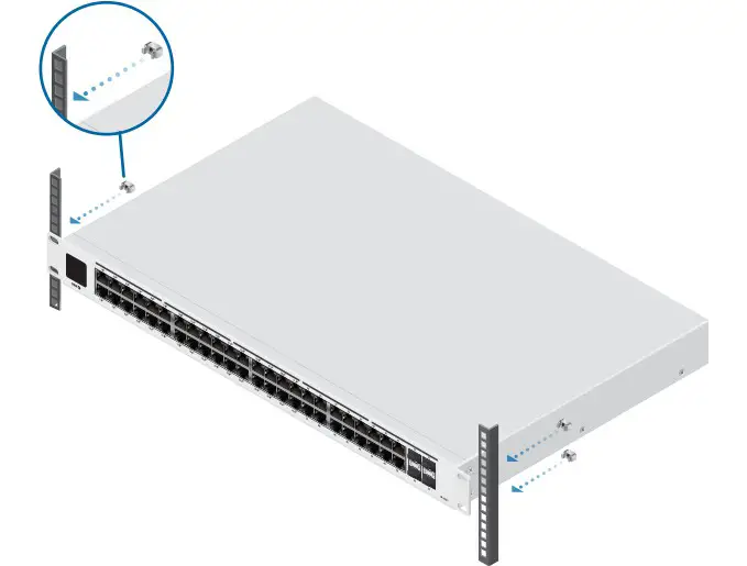 POE USW-48 Configurable Gigabit Layer2 and Layer3 Switch - USW-48-POE Quick Start Guide 3
