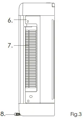 NSA Dual Position Midi Tower Fan MTFDC-Fig.3
