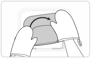 CUCKOO Compact Automatic Bread Maker CBM-AAB101S User Manual - Be careful as the product may be hot