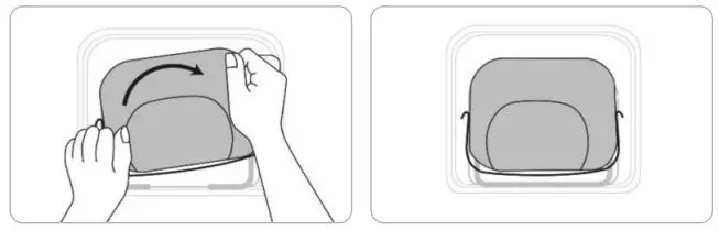 CUCKOO Compact Automatic Bread Maker CBM-AAB101S User Manual - Place the bread pan back into the bread maker