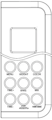CUCKOO Compact Automatic Bread Maker CBM-AAB101S User Manual - START STOP BUTTON