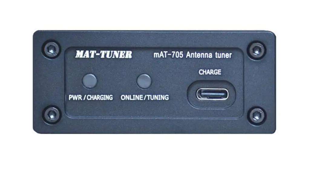 Mat-tuner Mat-705 Automatic Antenna Tuner Instructions