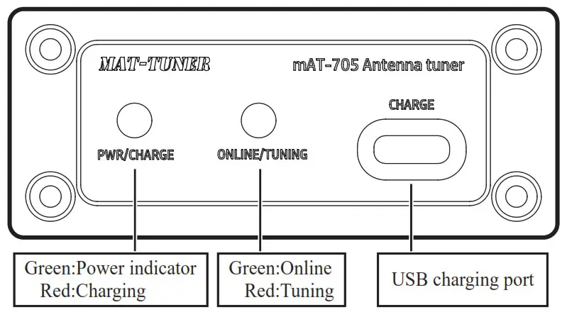 MAT-TUNER mAT-705 Automatic Antenna Tuner