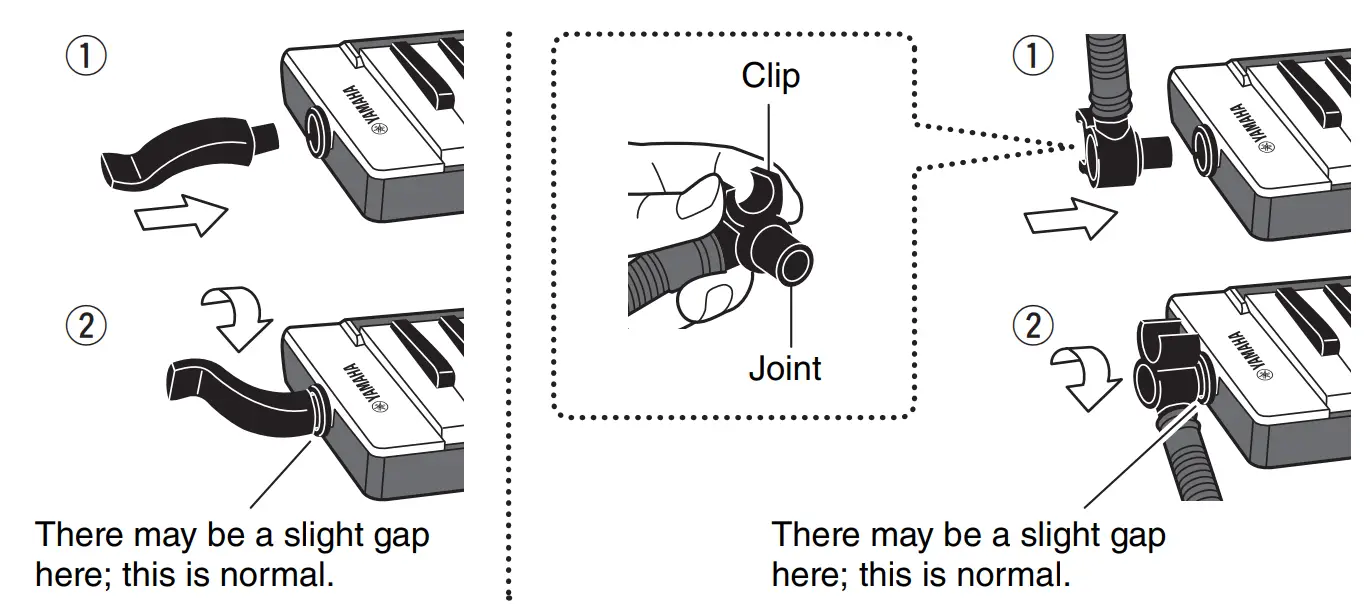 YAMAHA P-37E Pianica Musical Instrument - figure 3