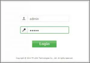 Login Windows Interface