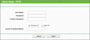 PPTP/Russia PPTP Interface