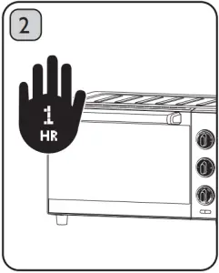 Dualit 89220 - REPLACING THE OVEN LIGHTBULB 2