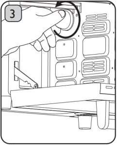 Dualit 89220 - REPLACING THE OVEN LIGHTBULB 3