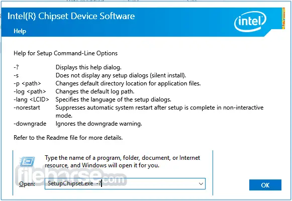 RAZER Intel Chipset Driver Version 10.1.16.7
