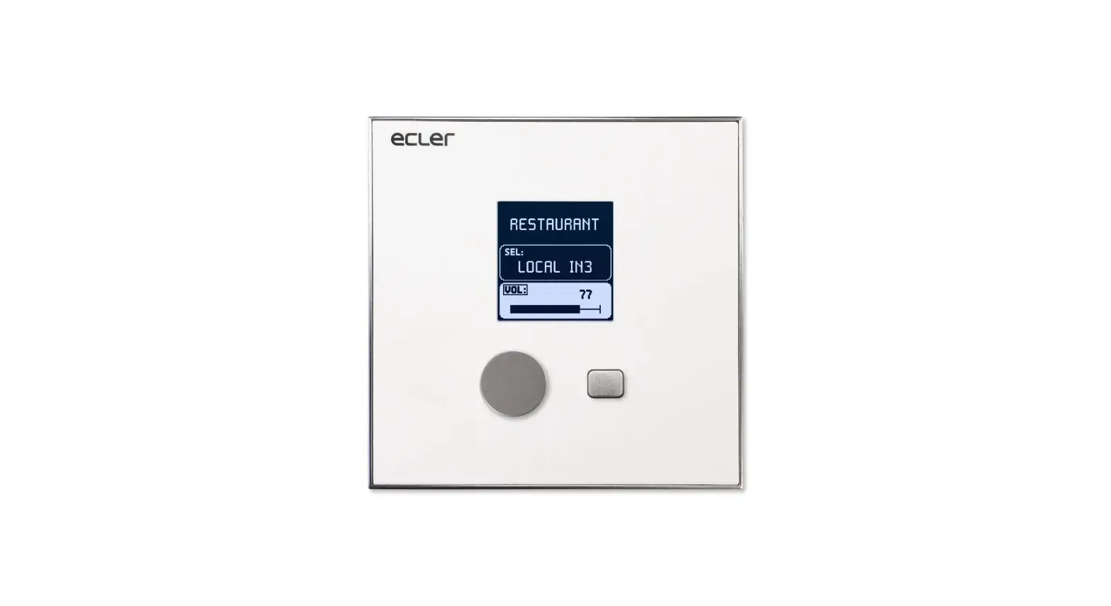 Ecler Emcontrol1 Digital Wall Control User Manual
