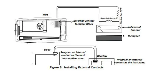 DMP 1103 Series Wireless Universal Transmitter fig 4