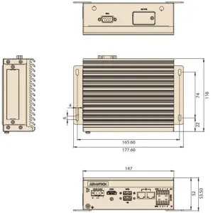 ADVANTECH MIC-710AI AI Inference System - Reference Weight