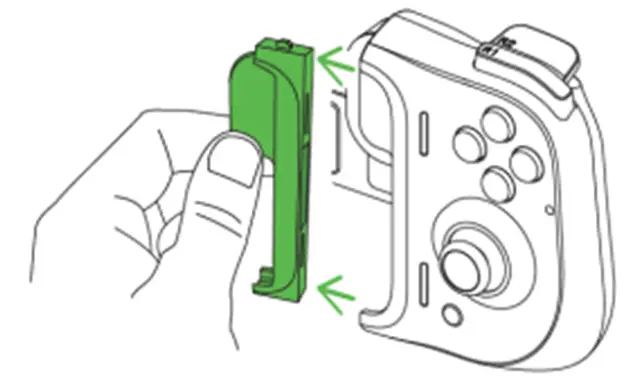 change the rubber grips on the Razer Kishi