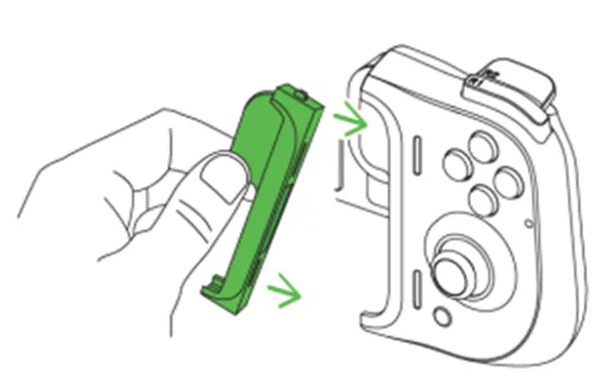 change the rubber grips on the Razer Kishi