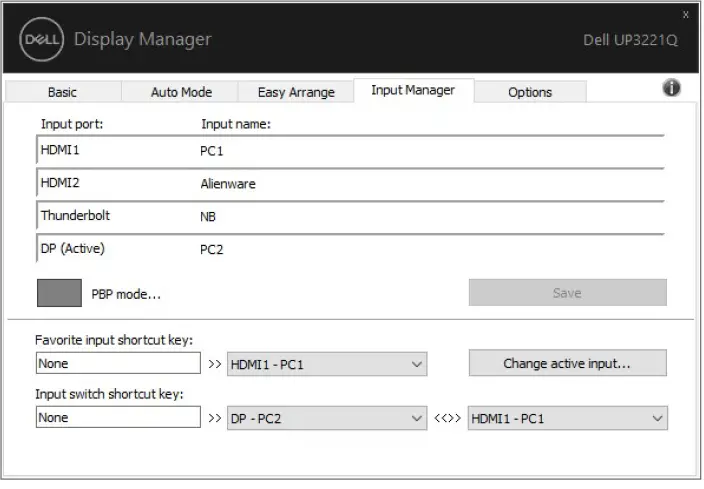 Dell 32 Monitor UP3221Q with Display Manager -figure10