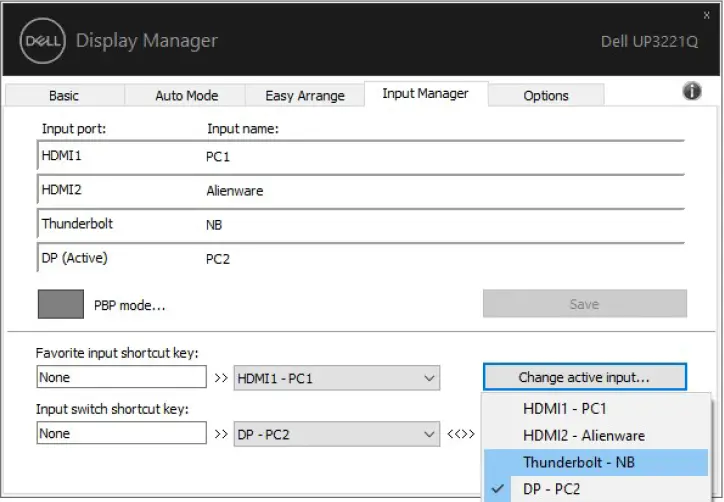 Dell 32 Monitor UP3221Q with Display Manager -figure11