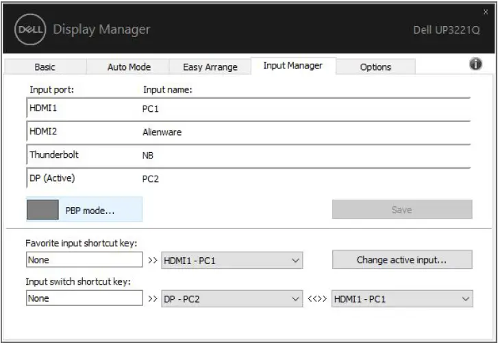 Dell 32 Monitor UP3221Q with Display Manager -figure12
