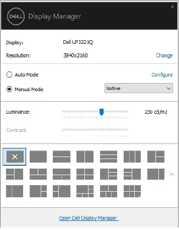 Dell 32 Monitor UP3221Q with Display Manager -figure3