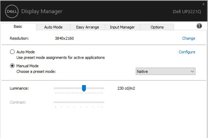 Dell 32 Monitor UP3221Q with Display Manager -figure4