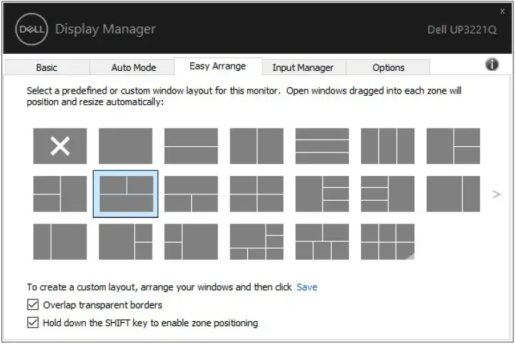Dell 32 Monitor UP3221Q with Display Manager -figure8