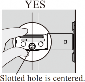 Install the latch and strike A-Yes