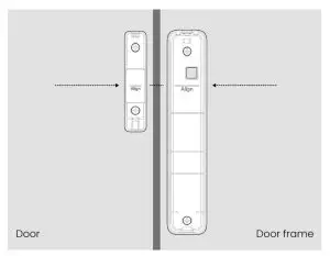 VERKADA BR31 Wireless Door Sensor - door fram 1