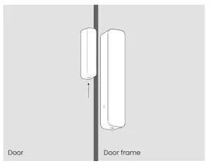 VERKADA BR31 Wireless Door Sensor - door frame
