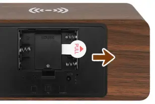 Coindivi WXZ01 Wireless Charging Alarm Clock - Operating Instructions 2