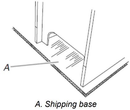 MAYTAG MER6600FW Electric Freestanding Range - Shipping base