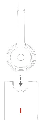 TECKNET TKHS003 Bluetooth Headset - Charging Method 2