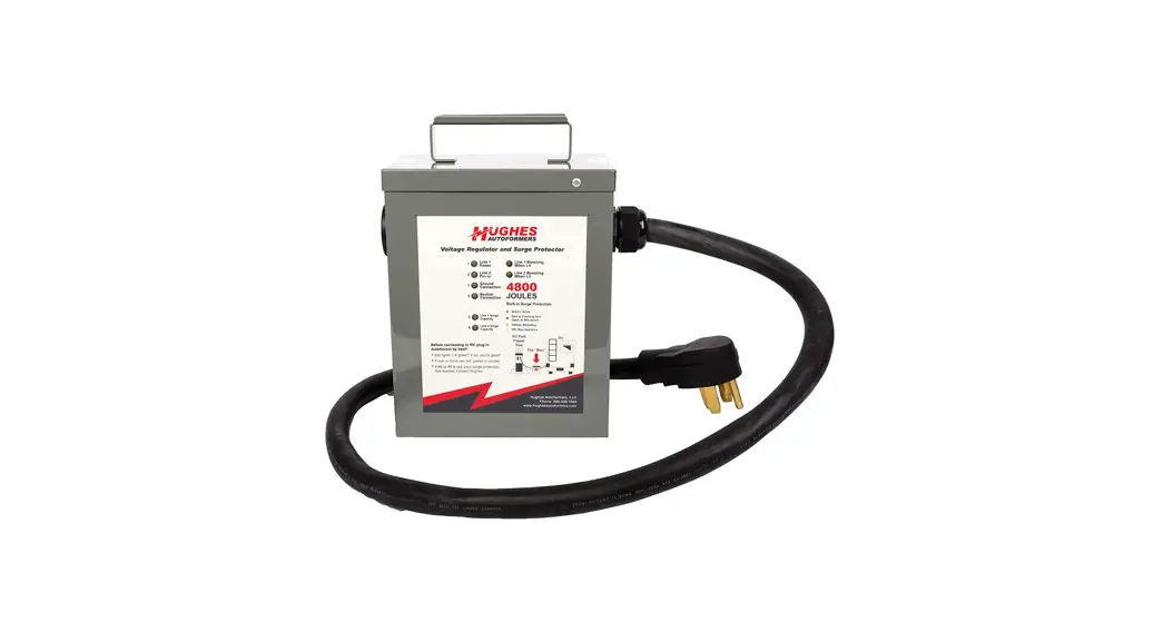 Hughes Autoformers Rv 220-50-sp Voltage Booster With Surge Protection Instructions