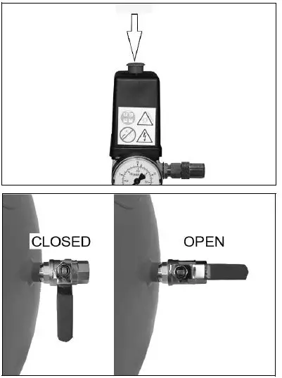 REMOVING TOOLS FROM THE AIR HOSE 1