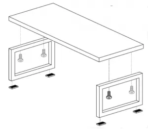 Cubicibi Computer Desk Instructions