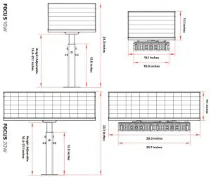 SOLTECH FOCUS 10W 20W Sign Lights