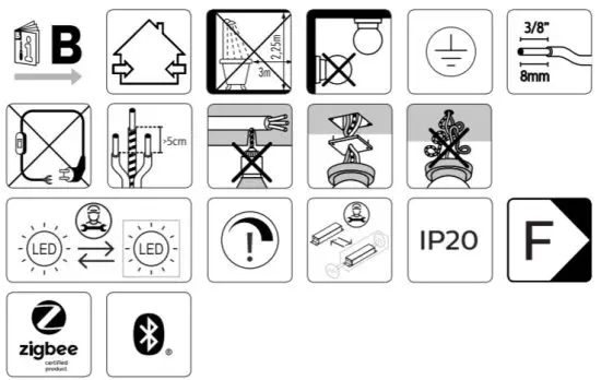 PHILIPS Enrave M Hue Pendant Ceiling Lamp - Enrave M 3