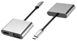 anko USB-C to HDMI and VGA Adaptor - Adaptor