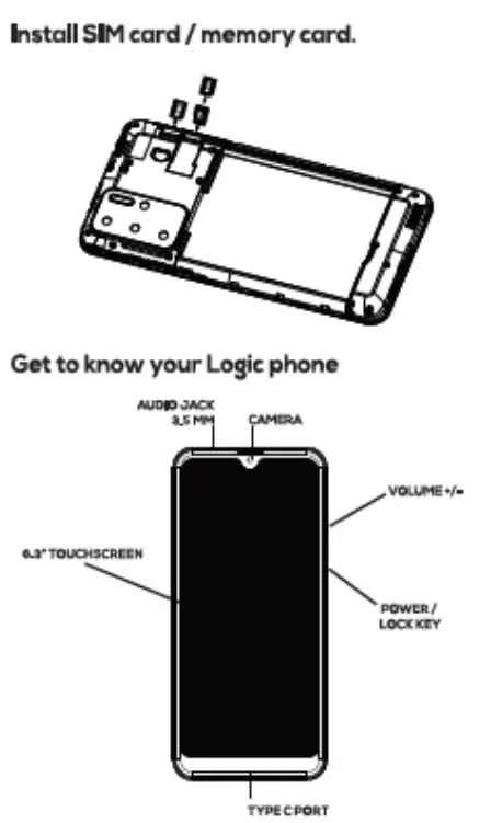 swagtek L63 6.3 Inch 4G Smartphone 2