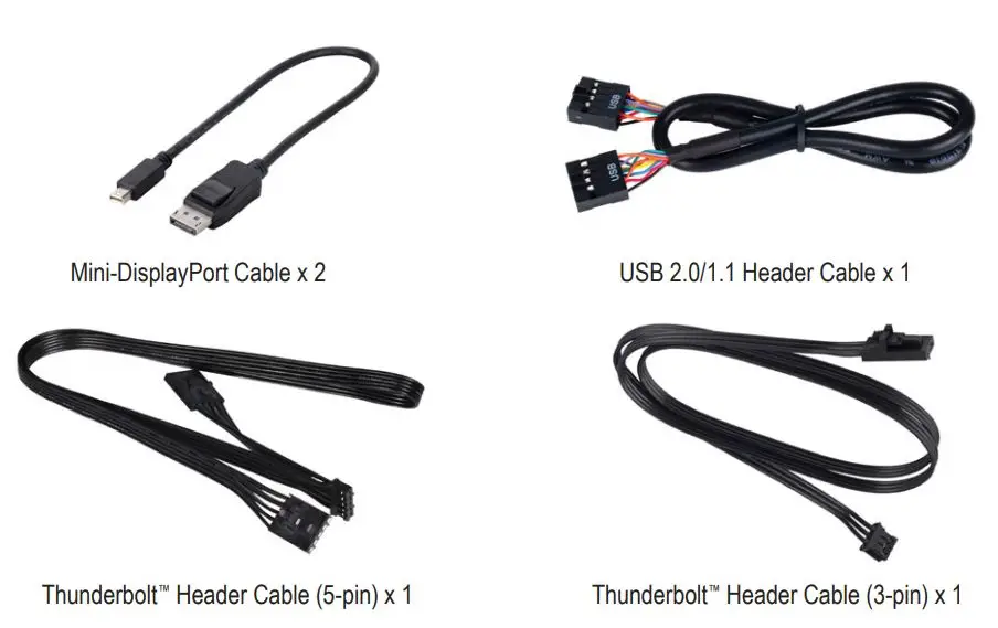 GIGABYTE 12WE6-MAPLER-10AR Motherboard Installation Guide - Cable