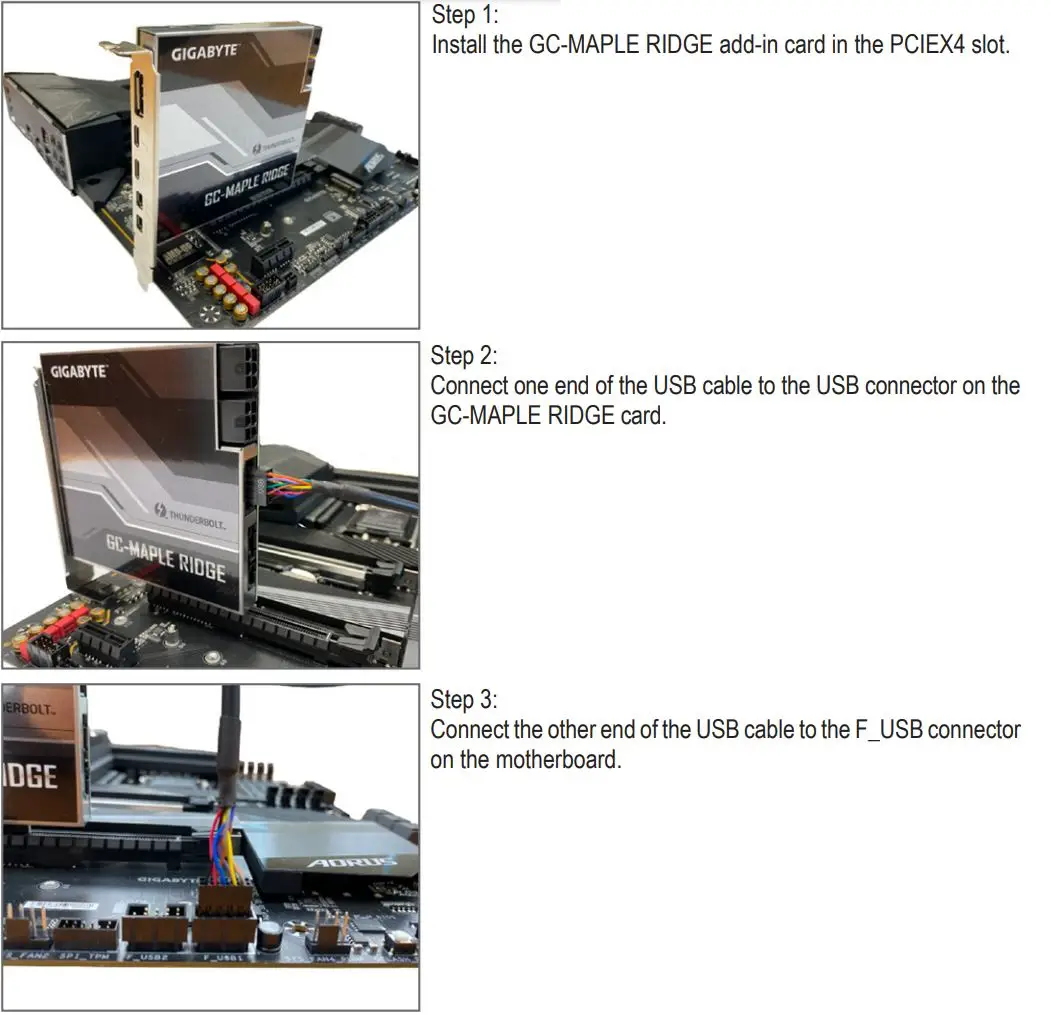 GIGABYTE 12WE6-MAPLER-10AR Motherboard Installation Guide - Step 1,2,3