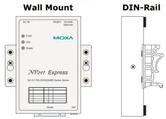 MOXA NPort DE-311 Series Serial to Ethernet Converter-fig3