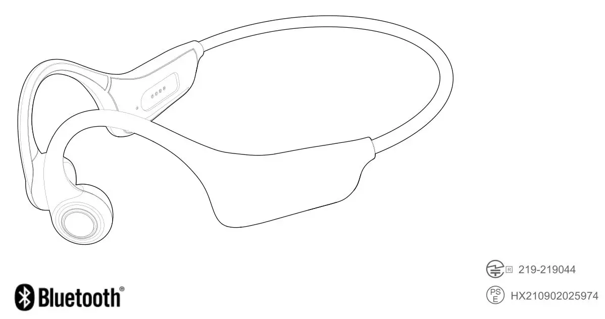 Krcong H16 Bone Conduction Wireless Headphones - overview