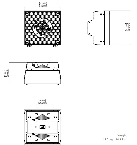 K ARRAY KX12 Coaxial Passive Point Linearray Speaker -fig1
