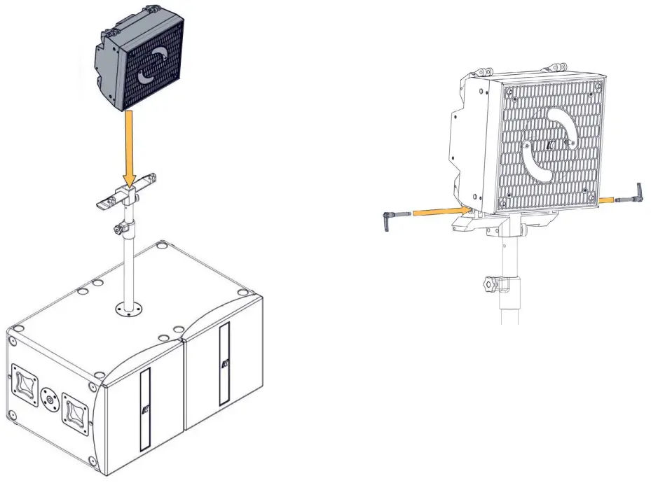 K ARRAY KX12 Coaxial Passive Point Linearray Speaker -fig19