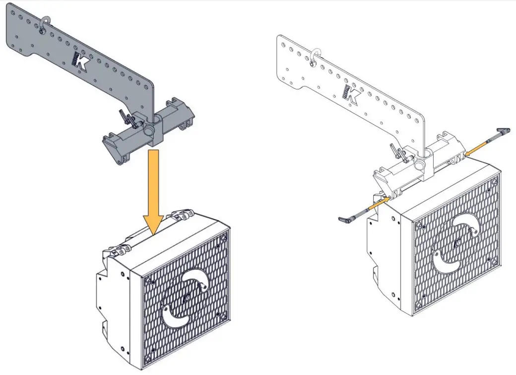 K ARRAY KX12 Coaxial Passive Point Linearray Speaker -fig8